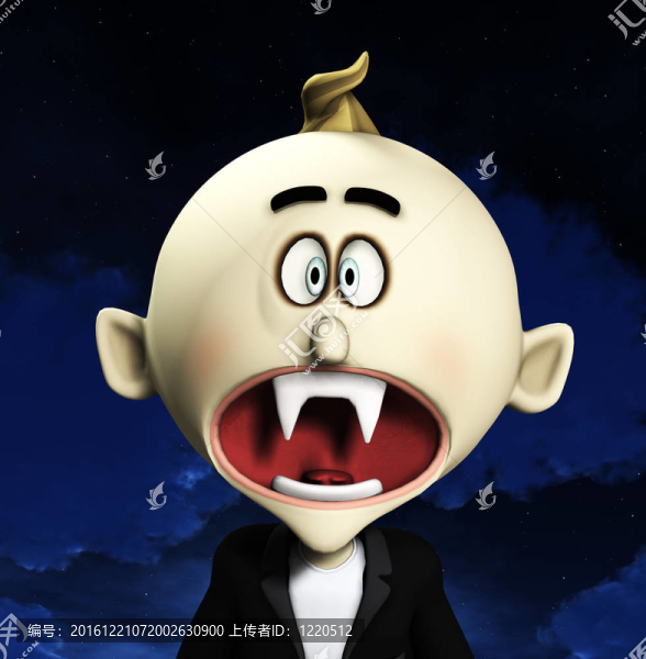 震驚了Cartoon,Vampire
