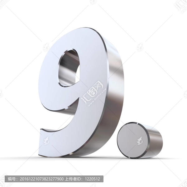 閃亮第九圓形圓點(diǎn)-金屬