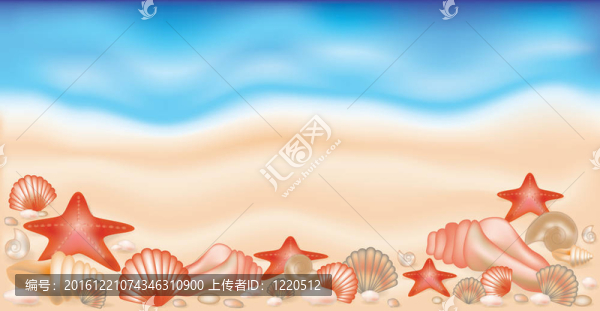 沙灘上的夏日旗幟