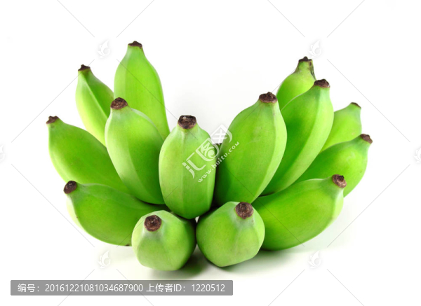 白底綠香蕉