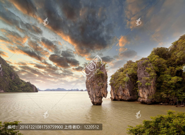 杰姆斯邦德島；Phang,Nga；泰國