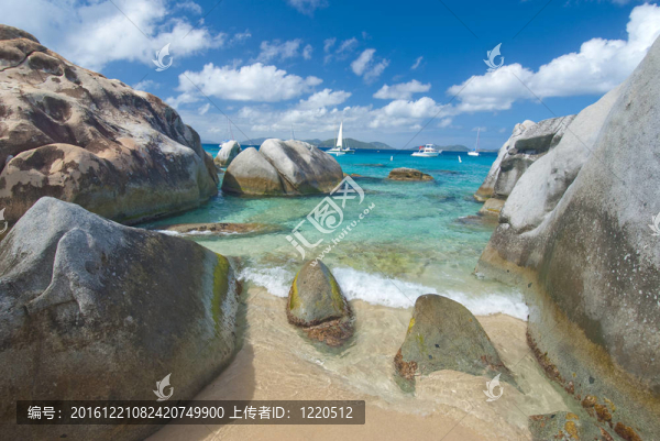 在Virgin,Gorda的浴室