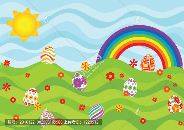easter_eggs_on_a_sunny_day