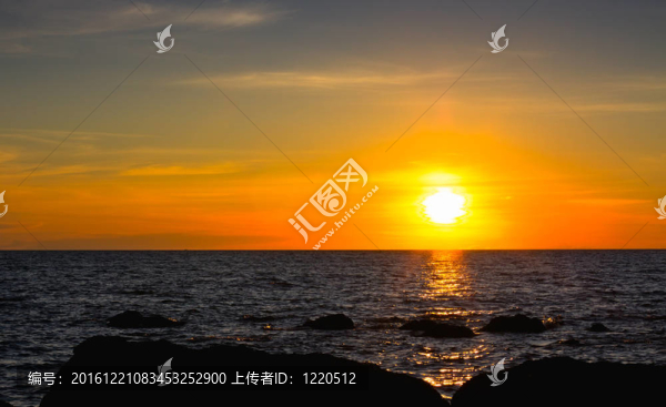 安達(dá)曼海落日