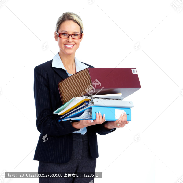 會(huì)計(jì)業(yè)務(wù)女性。