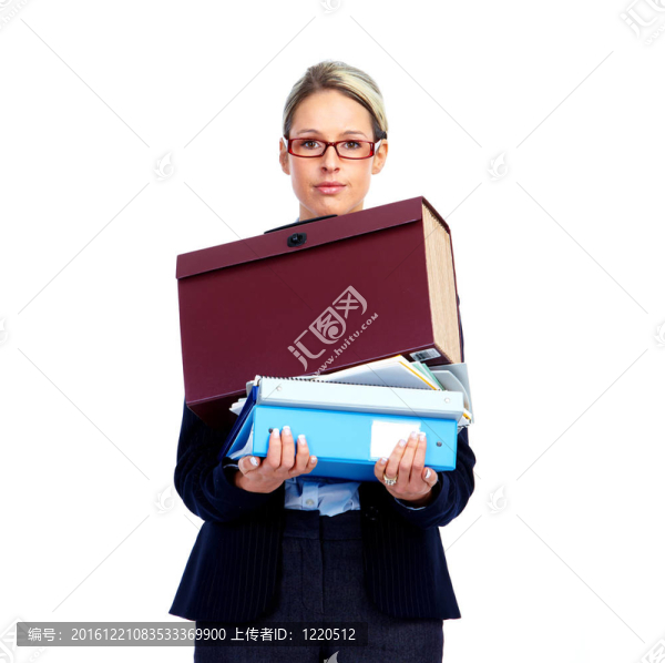 會計業(yè)務(wù)女性。