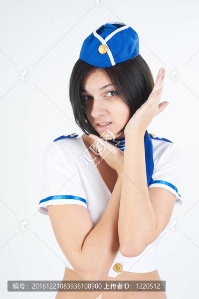 年輕漂亮的空姐