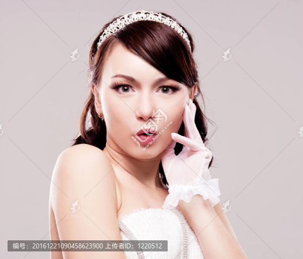 驚訝的新娘