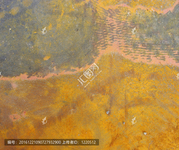 銹橙色粉紅色金屬垃圾背景