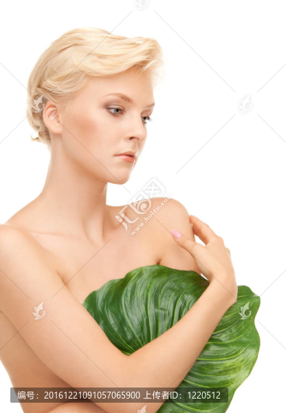 綠葉女人