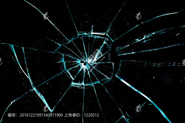 破碎的玻璃