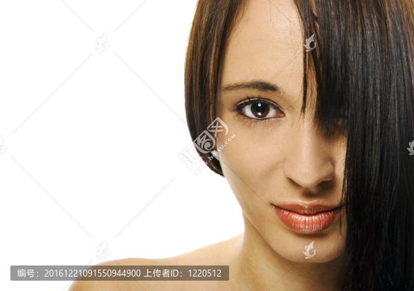 美麗的白