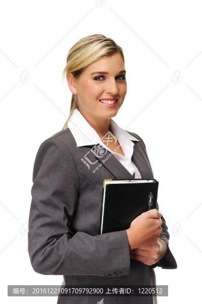 金發(fā)的女商人