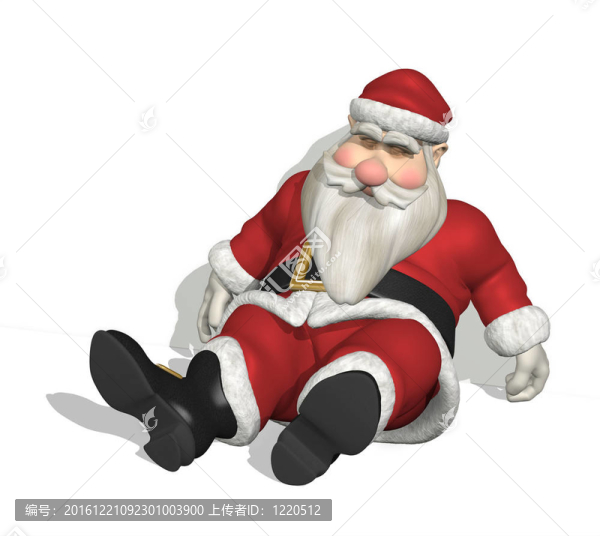 昏昏欲睡的Santa