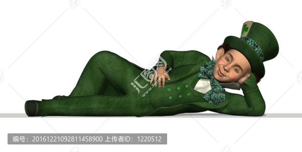 妖精躺在邊緣