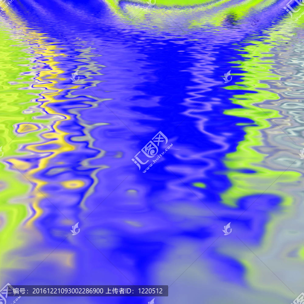 五顏六色的水