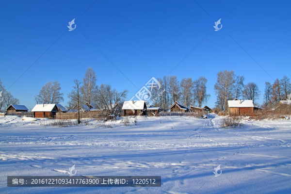 海岸河流中的雪