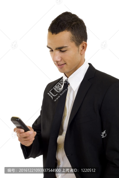 生意人發(fā)短信