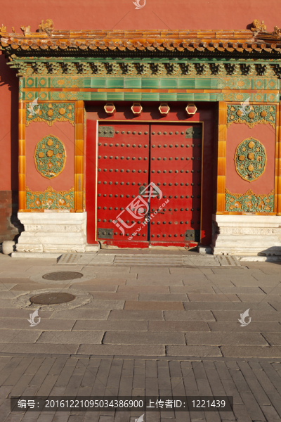 中國古代故宮中國元素圖片