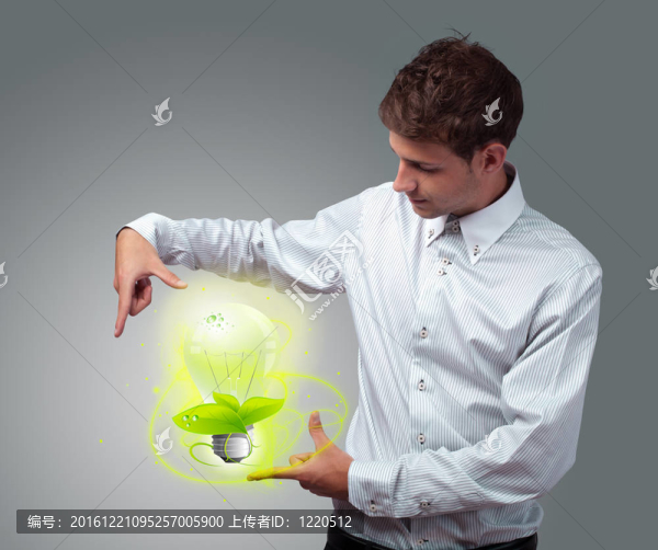 商人持有虛擬生態(tài)標(biāo)志