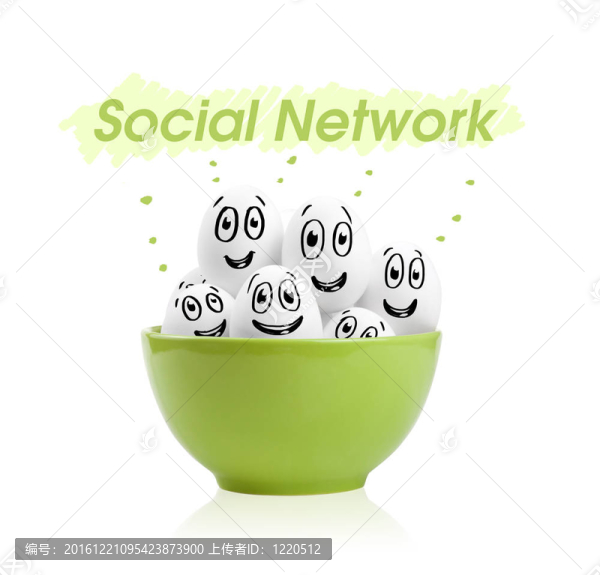 快樂蛋畫在碗里