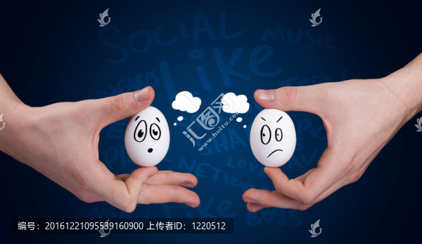 快樂(lè)蛋群笑臉代表社交網(wǎng)