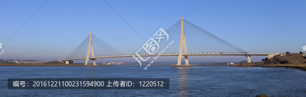 在阿亞蒙特河流的大橋盡收眼底