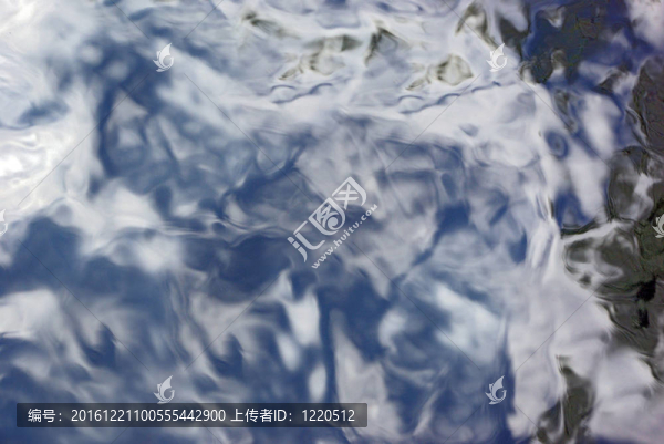 模糊的水面
