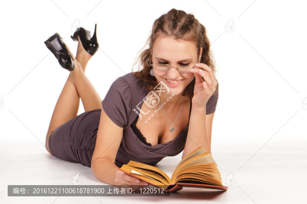 美麗的商業(yè)女性讀書