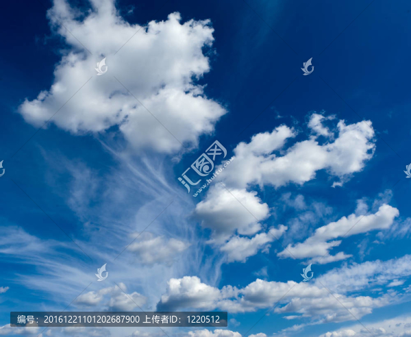 藍色的天空