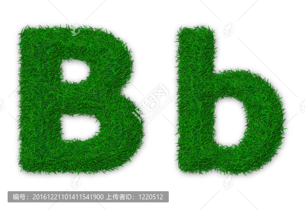綠色的字母B