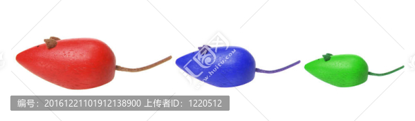 木制玩具老鼠