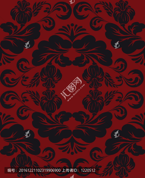 黑與紅飾品