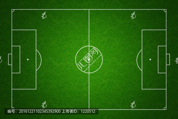 足球或足球場(chǎng)或球場(chǎng)有適當(dāng)?shù)臉?biāo)記和比例按照標(biāo)準(zhǔn)