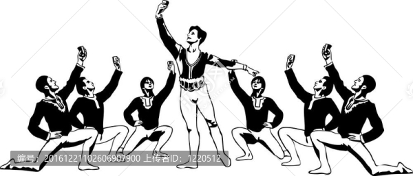 舞者坐在獨(dú)奏者的姿態(tài)