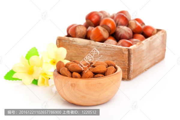 干杏仁花