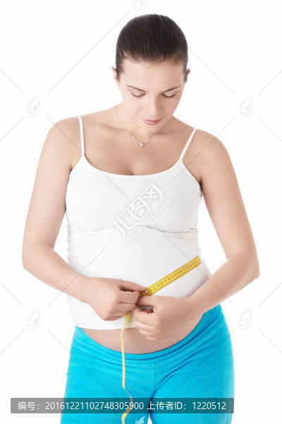 懷孕的女人