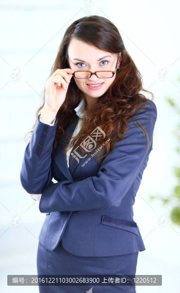 年輕的女商人