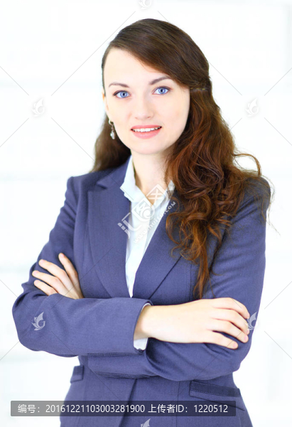 年輕的女商人