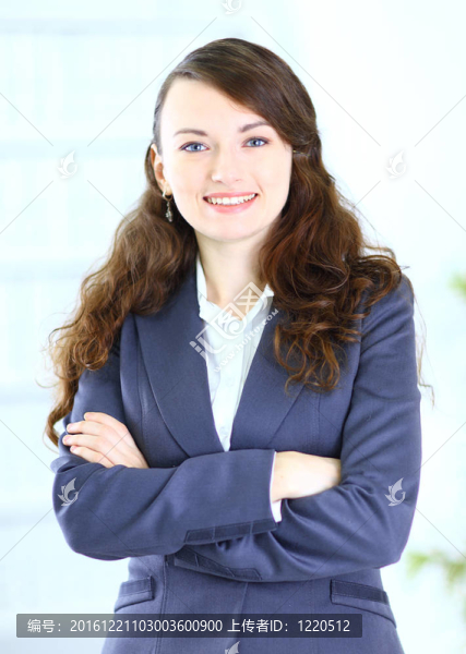 年輕的女商人