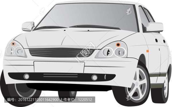 美麗的車