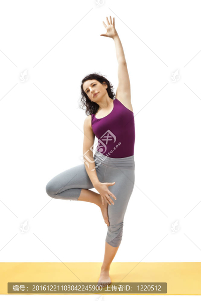 瑜伽的女人