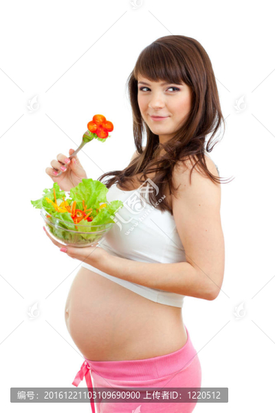 孕婦吃健康食品