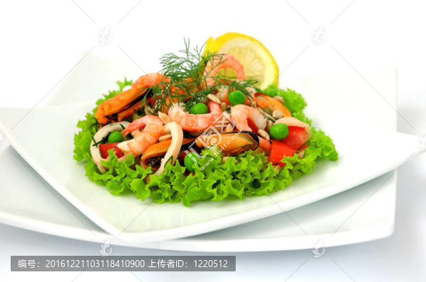 海鮮拌沙拉