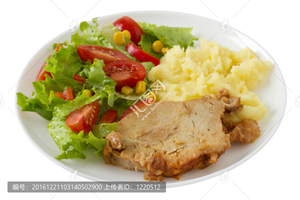豬肉土豆泥沙拉
