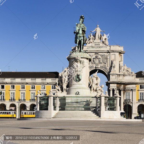 奧古斯塔的拱門(mén)在lisbon