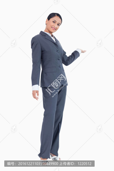微笑的女商人介紹