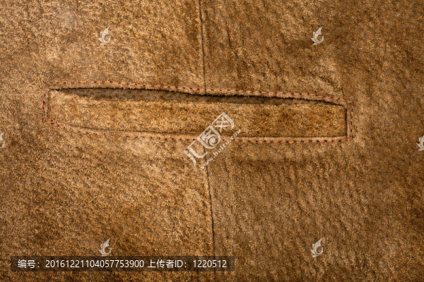 麂皮絨和口袋