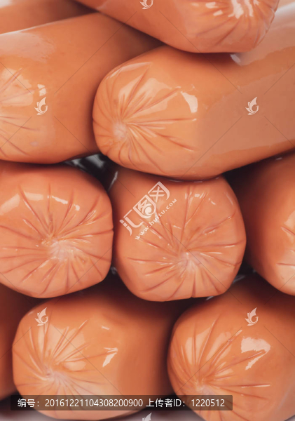 生熱狗腸
