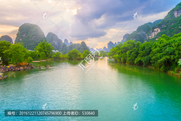 桂林山水風光